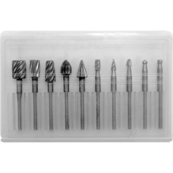YATO Turbómaró készlet 10 részes fémhez (3,2 mm csap) YATO Turbómaró készlet 10 részes fémhez (3,2 mm csap)