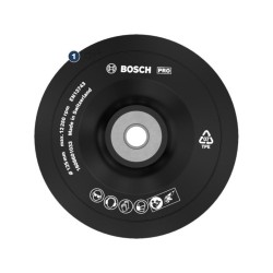 BOSCH PRO Gumitányér puha 125 mm / M14 BOSCH PRO Gumitányér puha 125 mm / M14