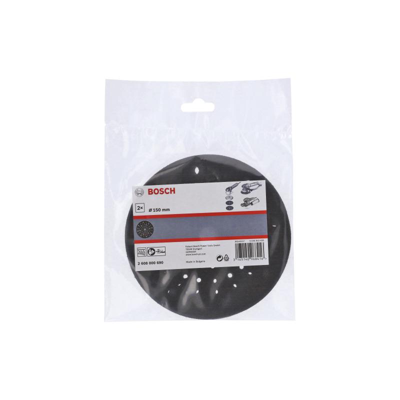 BOSCH Tépőzáras közdarab excentercsiszolóhoz 150 mm (2db)