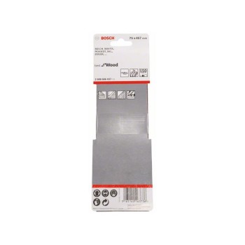 BOSCH Csiszolószalag 75 x 457 mm / P150 (3 db)