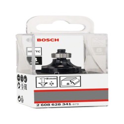 BOSCH Keményfém lekerekítő maró golyóscsapággyal 28,7 (r=8 mm) x 15,2 x 53 x 8 mm BOSCH Keményfém lekerekítő maró golyóscsapággyal 28,7 (r=8 mm) x 15,2 x 53 x 8 mm