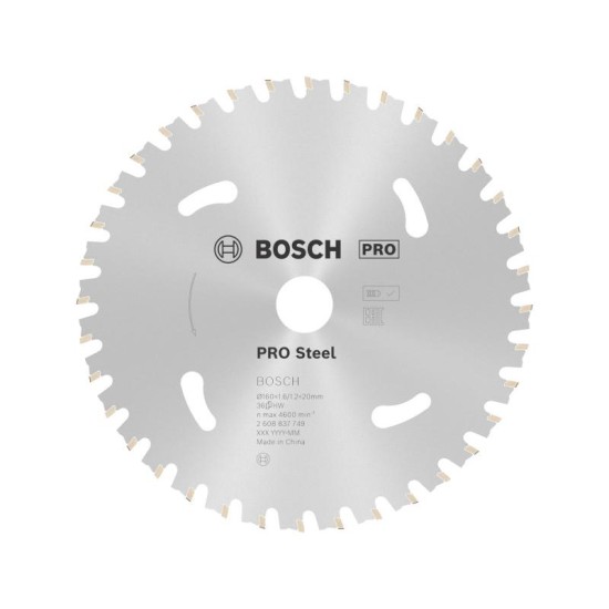 BOSCH PRO Fűrésztárcsa fémre 160 x 20 x 1,6 mm / 36T