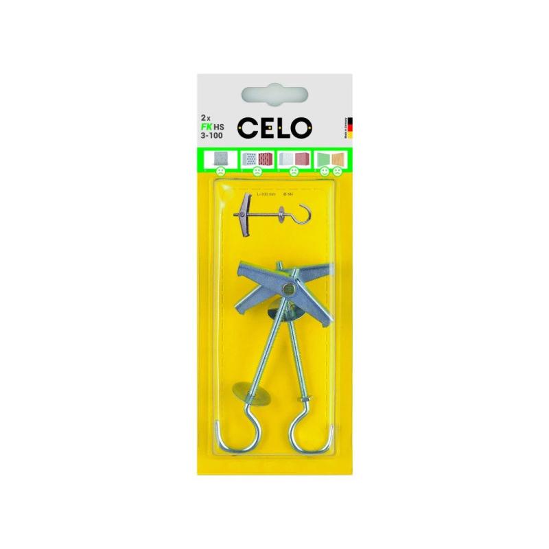 CELO rugós billenő ék M3 x 90 csavaros (2 db) CELO rugós billenő ék M3 x 90 csavaros (2 db)