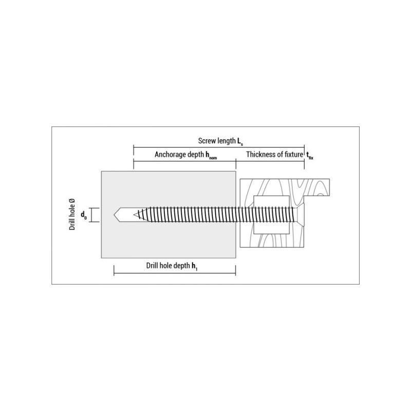 CELO FBS tokrögzítő csavar 7,5-132 TX (6 db) CELO FBS tokrögzítő csavar 7,5-132 TX (6 db)