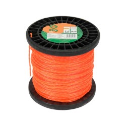 FLO Fűnyíró damil csavart négyszög 2,4 mm x 90 m