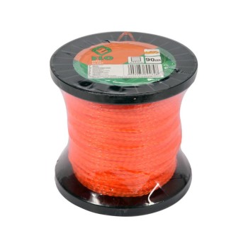FLO Fűnyíró damil csavart négyszög 2,4 mm x 90 m