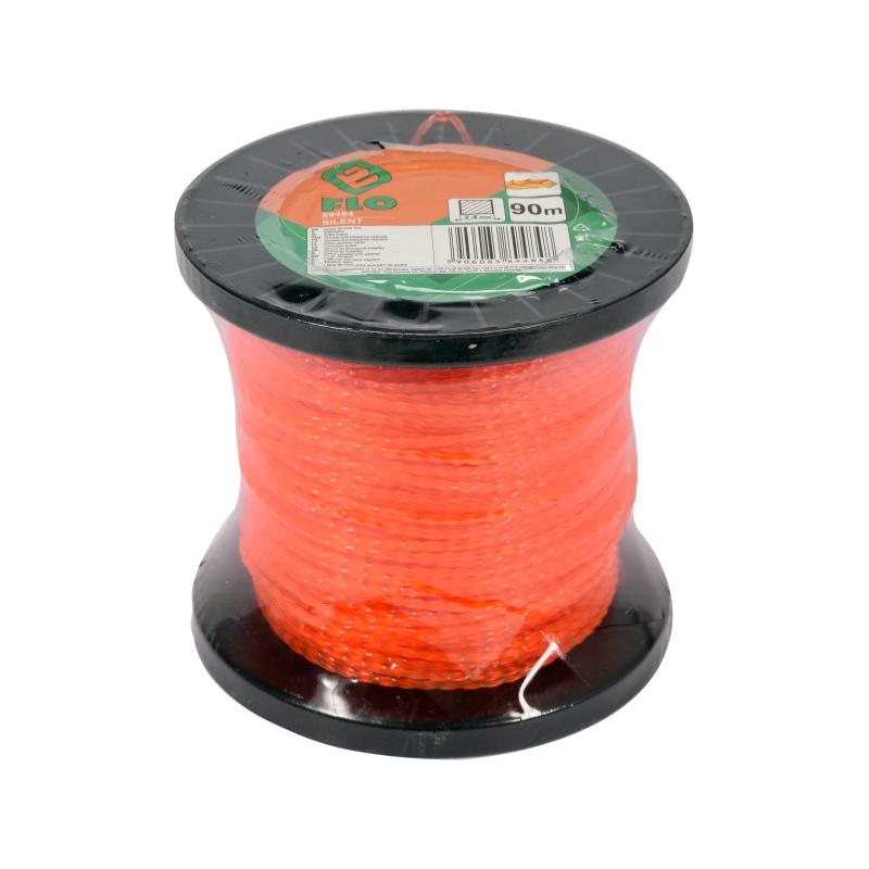 FLO Fűnyíró damil csavart négyszög 2,4 mm x 90 m