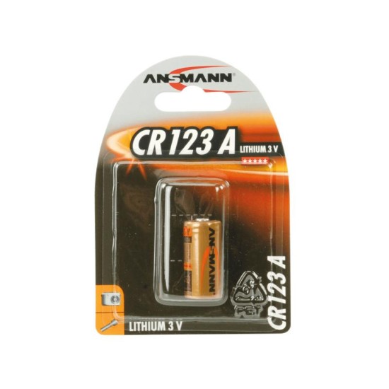 ANSMANN CR123 Lítium elem 1 db/csomag