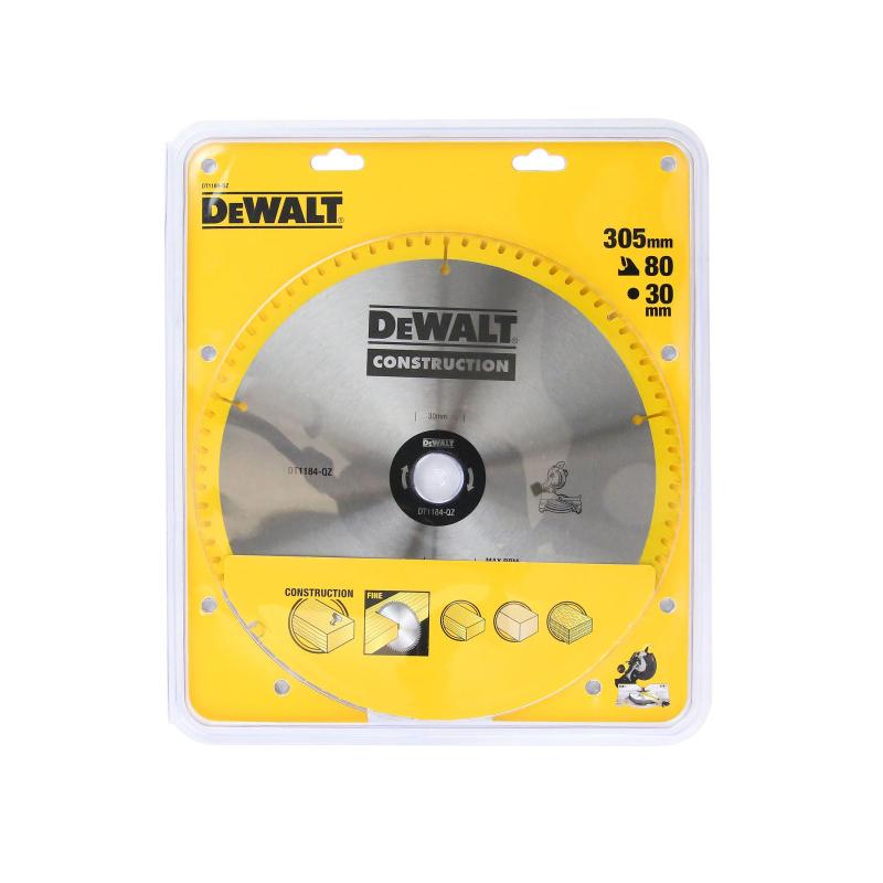 DEWALT Fűrésztárcsa fához 305 x 30 x 2,4 mm / 80T ATB