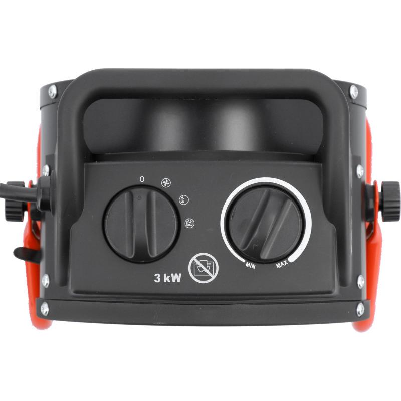 YATO YT-99705 elektromos hőlégbefúvó 3 kW – PTC fűtéstechnológiával