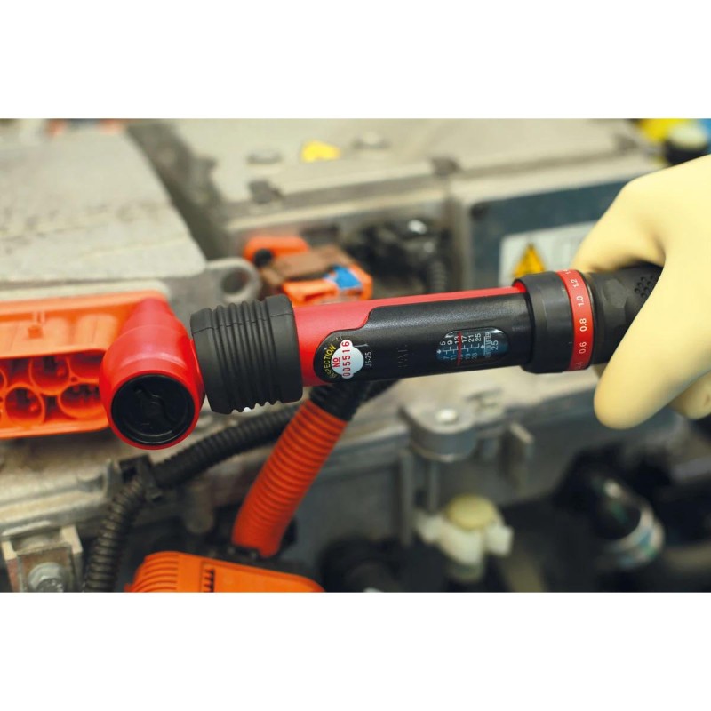 Nyomatékkulcs   5-25 Nm 3/8'' - 1000 V Szigetelt profi - Laser