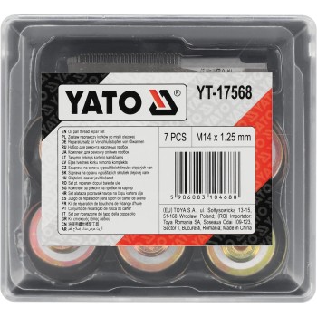 Menetjavító készlet olajleeresztő csavarhoz M14x1,25 Menetjavító készlet olajleeresztő csavarhoz M14x1,25