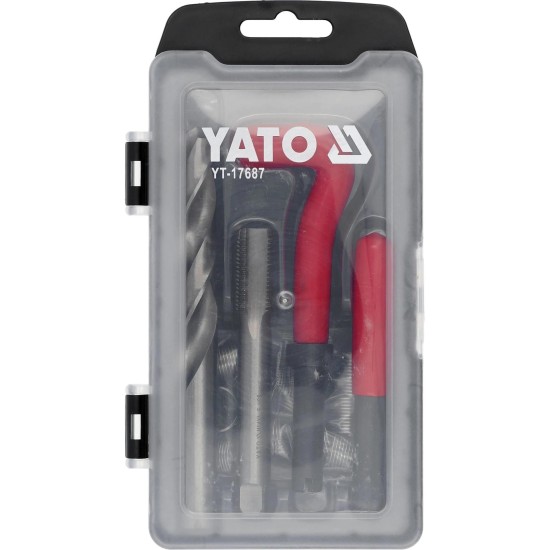 YATO YT‑17687 menetjavító készlet – M14×1,5 mm, 15 db YATO YT‑17687 menetjavító készlet – M14×1,5 mm, 15 db