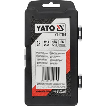 Menetjavító készlet M14x1,25 15 db-os Menetjavító készlet M14x1,25 15 db-os