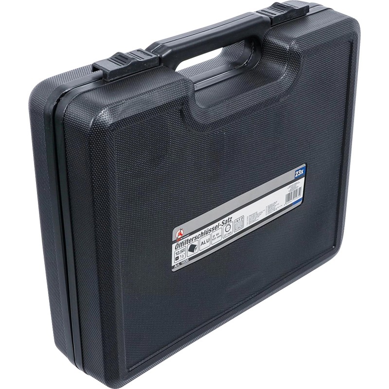 Olajszűrő leszedő kupak készlet 23 db-os Alumínium kivitel - BGS