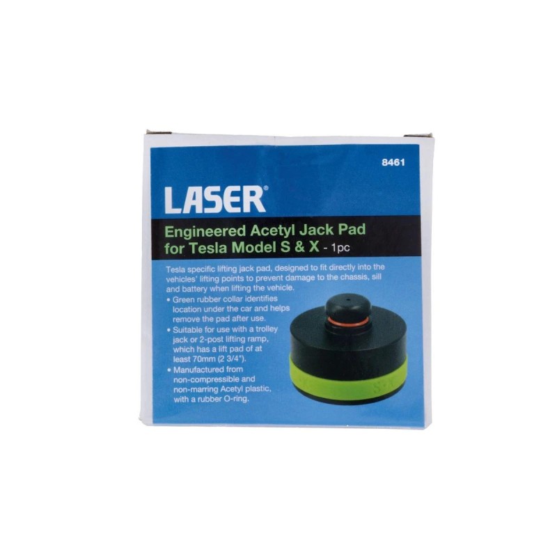 Gumipogácsa adapter - gyári emelési pontokhoz - Tesla S/X 1db Gumipogácsa adapter - gyári emelési pontokhoz - Tesla S/X 1db