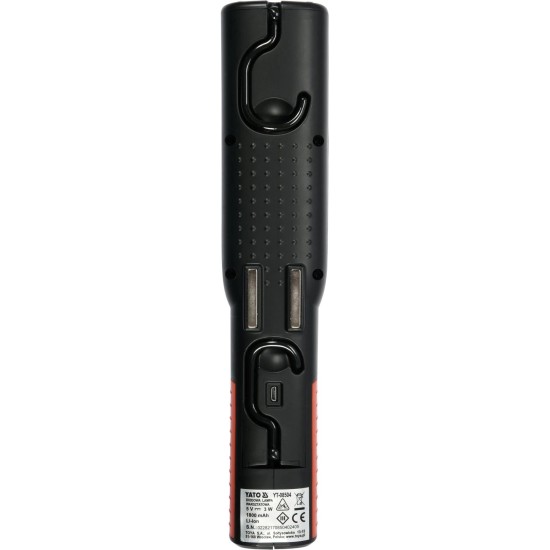 Szerelőlámpa LED 3W COB IP65 180 °-os fejdőlésszög - Yato