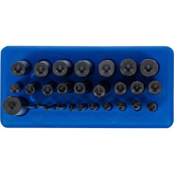 Csapkiütő készlet 28 db-os spec. kialakítás féknyergekhez - BGS