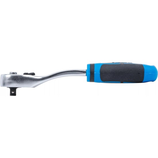 Crowa racsnis kulcs 1/4'' 90 fogú, irányváltós - BGS