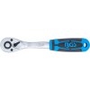Crowa racsnis kulcs 1/4'' 90 fogú, irányváltós - BGS