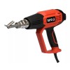Hőlégfúvó digitális, 2 fokozat 1600W, 500 l/perc, 50-650°C - Yato