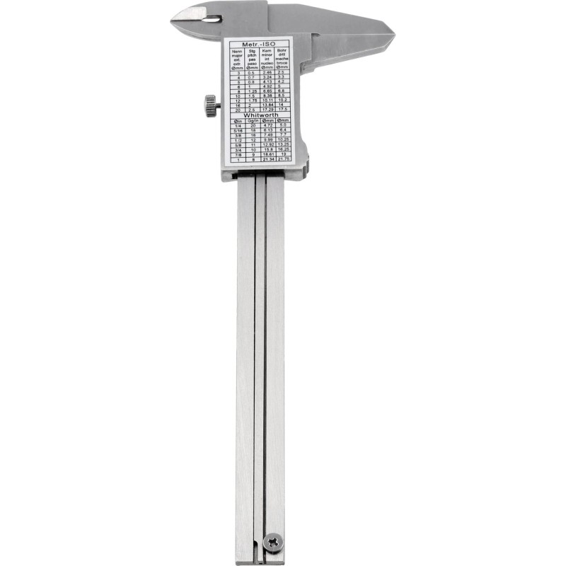 Tolómérő 100 mm - 0,05 mm - mélységmérővel - Yato