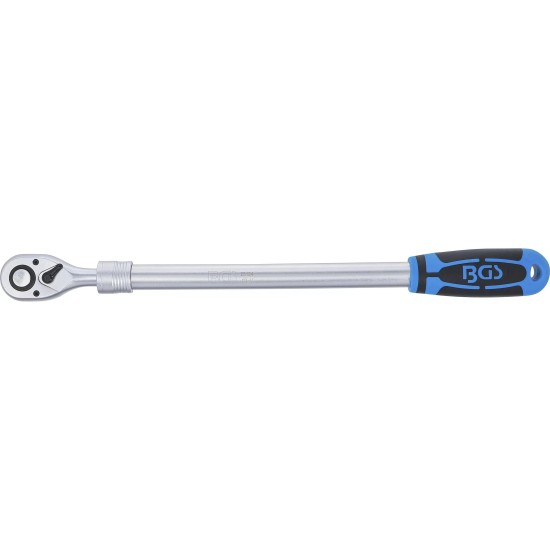 Crowa racsnis kulcs 1/2'' teleszkópos 455-595 mm - BGS