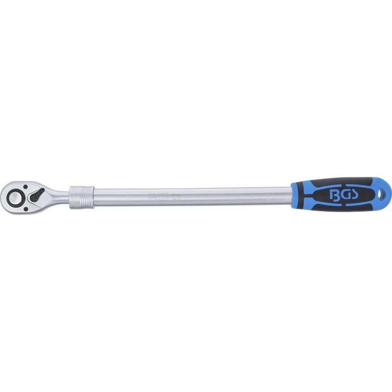 Crowa racsnis kulcs 1/2'' teleszkópos 455-595 mm - BGS