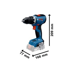BOSCH Akkus fúrócsavarozó GSR 18V-65 L-BOXX-ban (2 x 4,0 Ah akku + töltő)