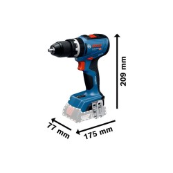 BOSCH Akkus ütvefúró-csavarozó GSB 18V-65 (akku + töltő nélkül) BOSCH Akkus ütvefúró-csavarozó GSB 18V-65 (akku + töltő nélkül)