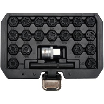 YATO YT-060305 VW kerékőr csavar leszedő készlet – 22 részes