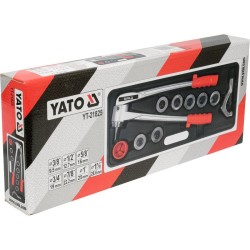 YATO Csőperemező készlet 10 részes 3/8''-1 1/8''
