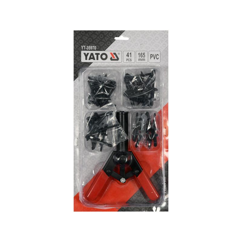 YATO Műanyag popszegecshúzó készlet 41 részes YATO Műanyag popszegecshúzó készlet 41 részes