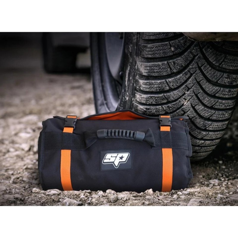 Szerszámkészlet  66 db-os összetekerhető vászon tartó táskás -SP Tools