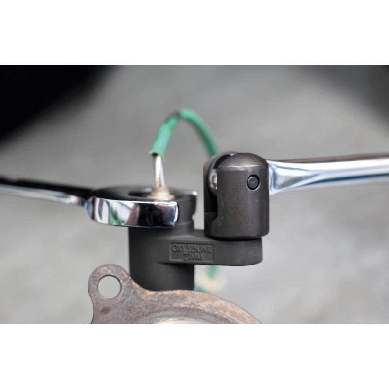 Lambdaszonda kiszerelő 22 mm eltolt 1/2''+30 mm villás 2:1-ben - Laser