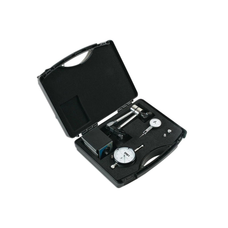 Tárcsafék ''ütés'' mérő készlet mágneses + DTI - Dial Test Indicator