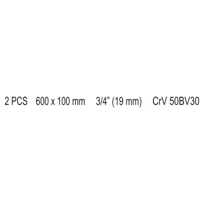 YATO L-alakú hajtókar 3/4'' 600 x 100 mm CrV YATO L-alakú hajtókar 3/4'' 600 x 100 mm CrV