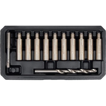 YATO YT-17588 féknyeregjavító készlet – 12 részes, M10x1.25 mm, VAG/Ford/Opel kompatibilis