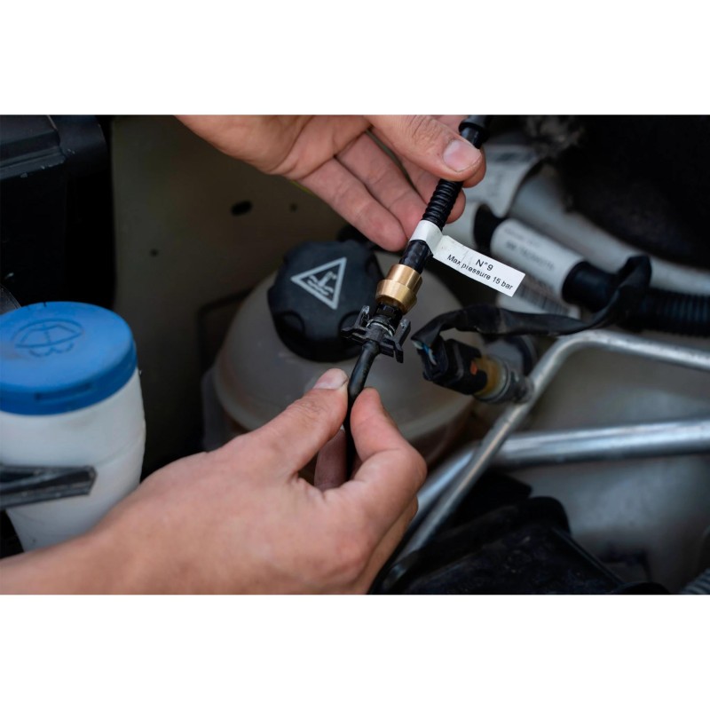 Nyomásteszter PressureDiag-hoz Adapter: Hűtőrendszer nyomásteszthez HU35025-13