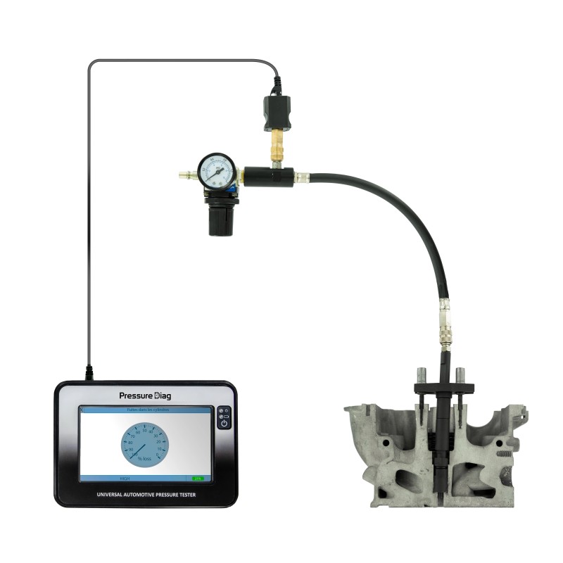 Nyomásteszter PressureDiag-hoz Adapter: Hengerfej szivárgás teszter (HU35027)