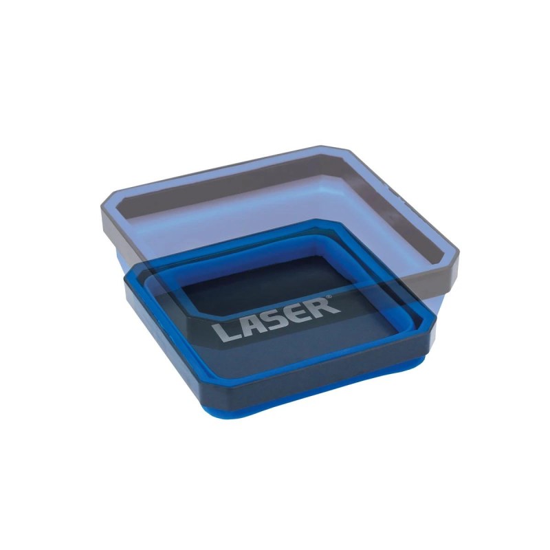 Mágneses tálca kicsi harmónika 115 x 115 x 50/19 mm SZILIKON -Laser