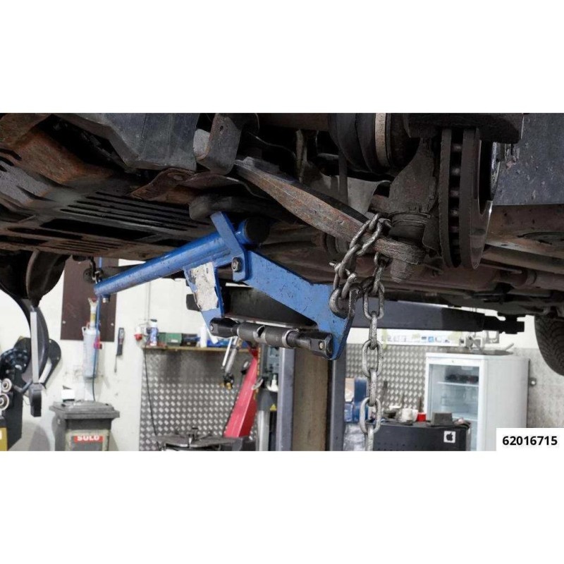 Lengőkar lefeszítő célszerszám - profi racsnis feszítővel - Pichler (62016715)