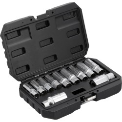 Tőcsavar ki- és behajtó készlet M6-M12 mm 11 db-os - Yato