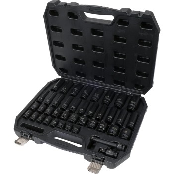 Légkulcsfej készlet 1/2'' 40 db 9-30 mm rövid-hosszú YATO (YT-10555) Légkulcsfej készlet 1/2'' 40 db 9-30 mm rövid-hosszú YATO (YT-10555)