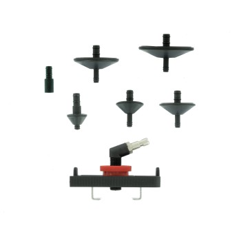 Féklégtelenítő adapter készlet UNIVERZÁLIS -fékolaj tartályhoz- Hubitools