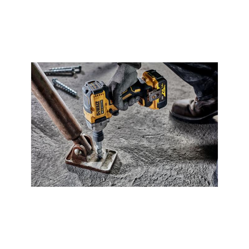 DEWALT Akkus ütvecsavarozó 18 V szénkefe nélküli 1/2'' 812 Nm (Akku + töltő nélkül) DCF891N-XJ