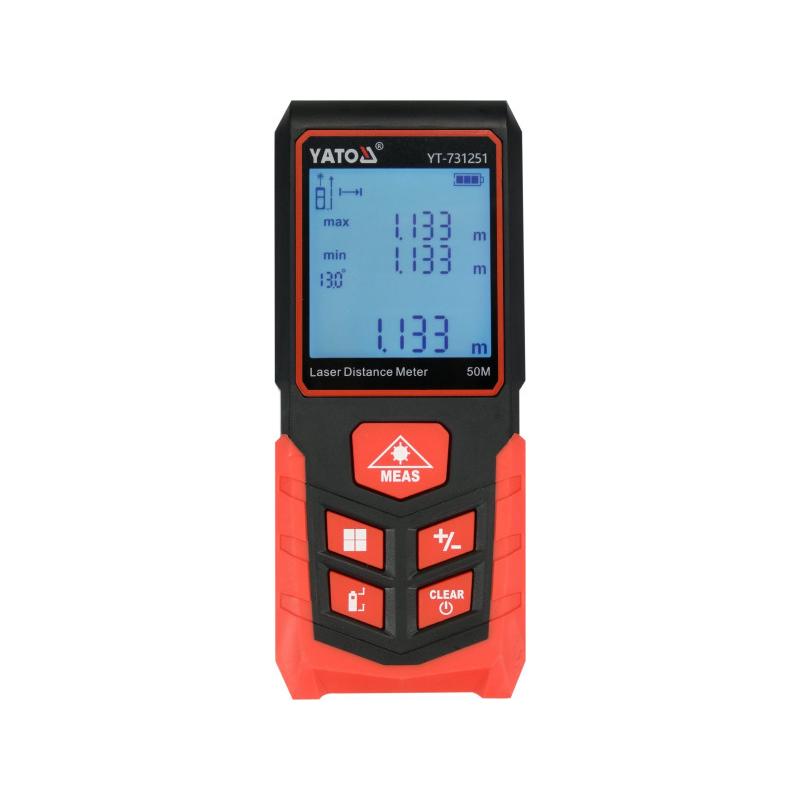 YATO Lézeres távolságmérő 50 m (YT-731251)