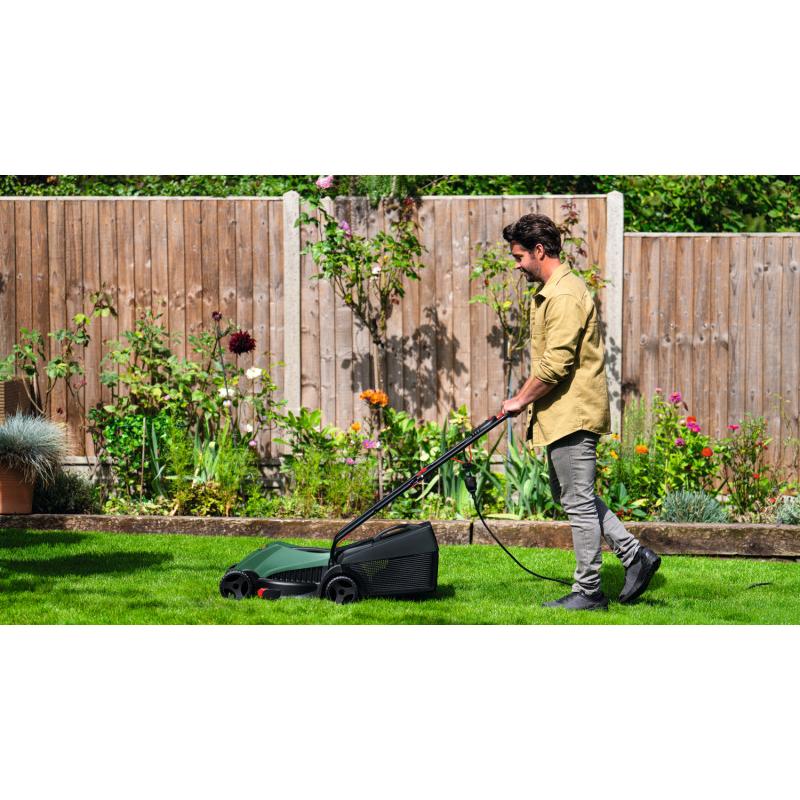 BOSCH EasyRotak 32-235 elektromos fűnyíró 1200W, 32 cm vágószélességgel