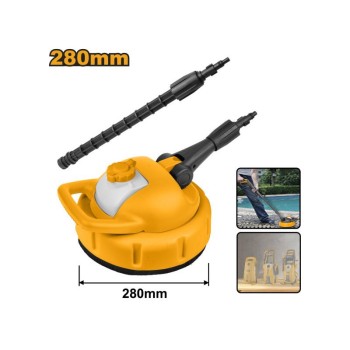 INGCO HPB36201 padlótisztító kefe magasnyomású mosókhoz, 280 mm