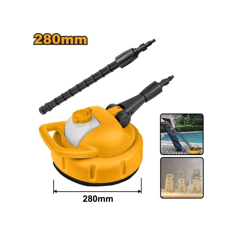 INGCO HPB36201 padlótisztító kefe magasnyomású mosókhoz, 280 mm